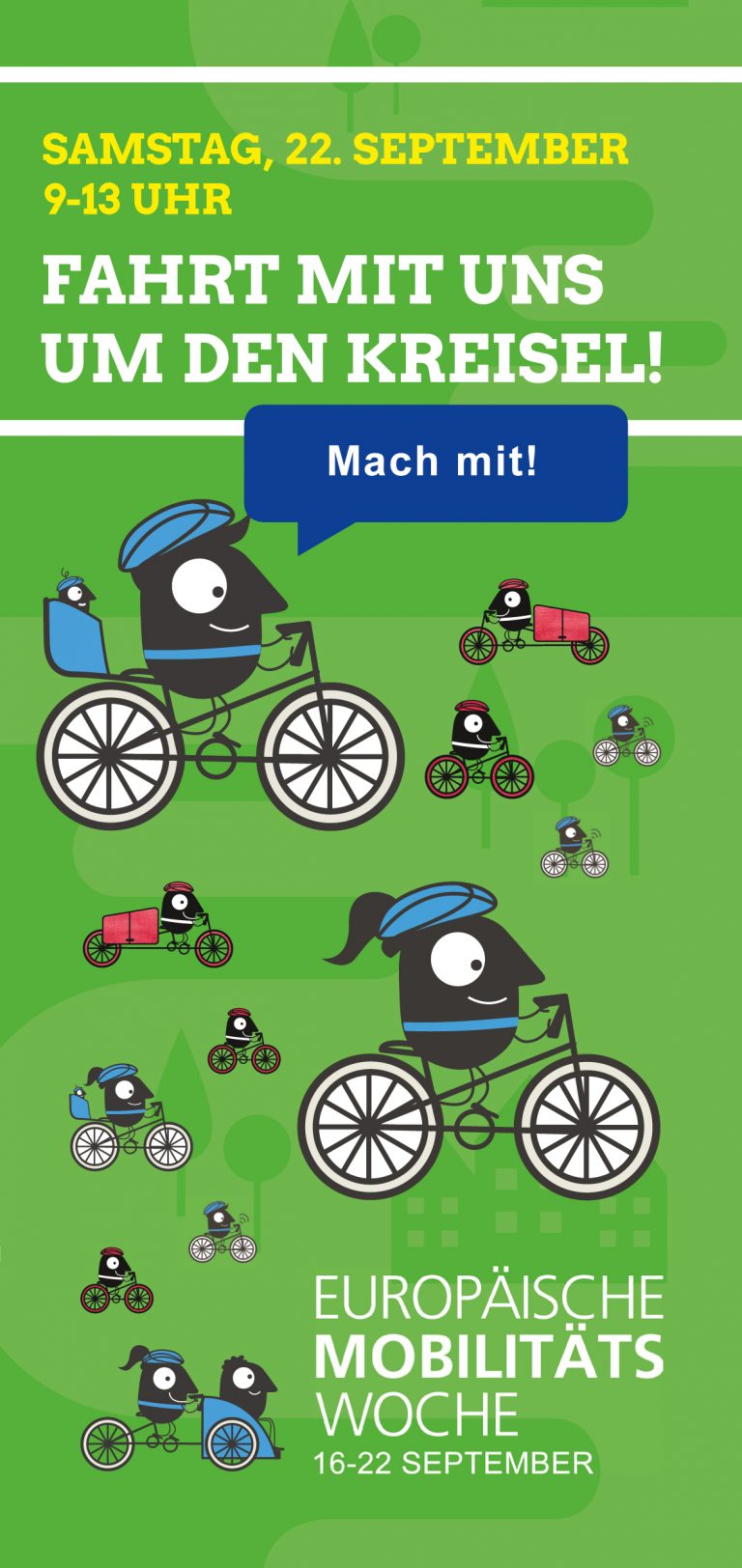 Helft mit, das Radfahren in Kaarst sichtbarer zu machen!