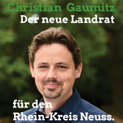Christian Gaumitz: Der neue Landrat für den Rhein-Kreis Neuss