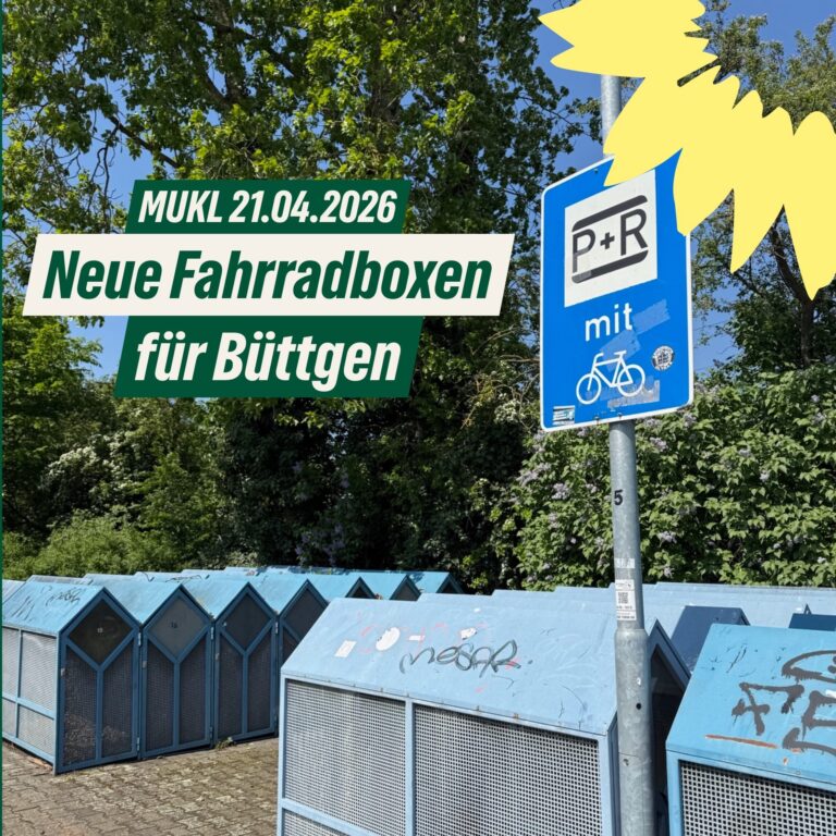 Neue Fahrradboxen für Büttgen
