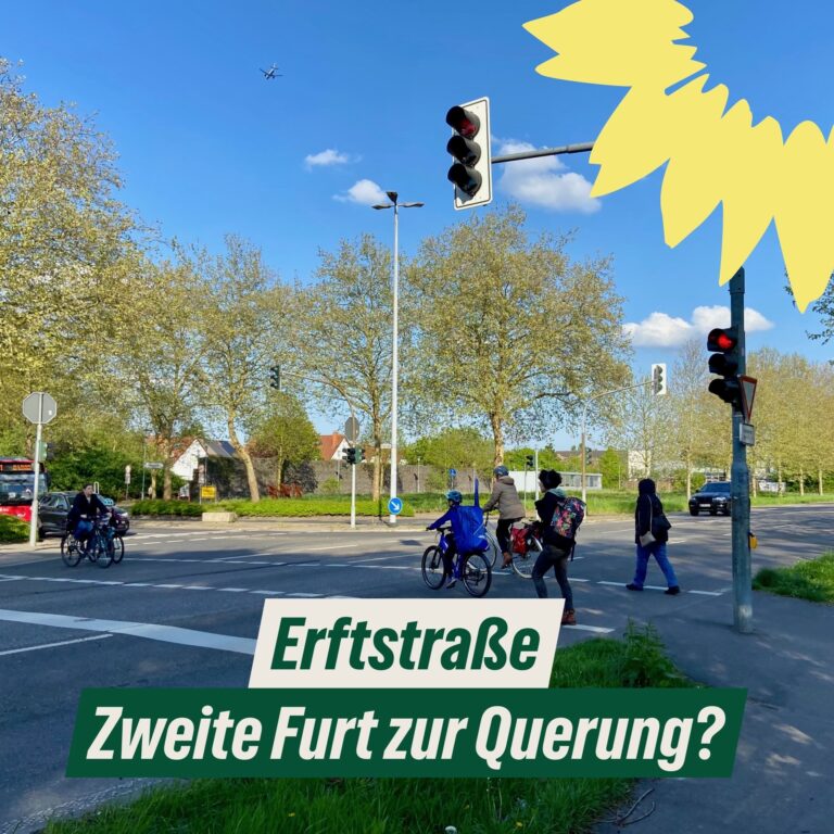 Erftstraße – zweite Furt zur Querung?