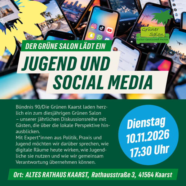 Grüner Salon - Jugend und Social Media