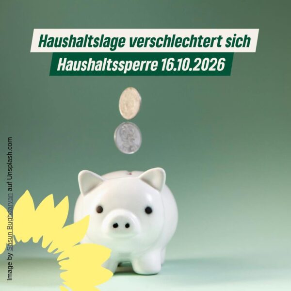 Haushaltssperre