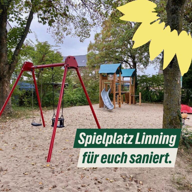 Spielplatz Linning in Vorst saniert
